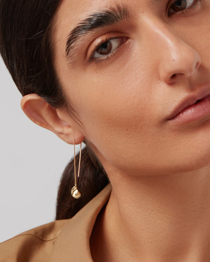 LUCILLE THREADER EARRING - JENNY BIRD