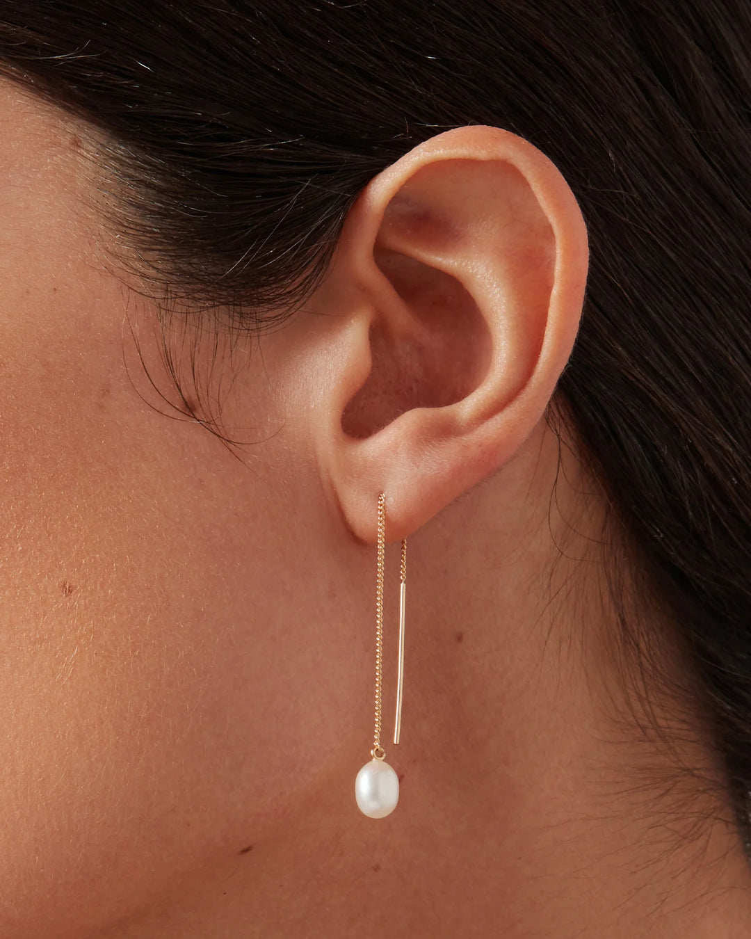 LUCILLE THREADER EARRING - JENNY BIRD