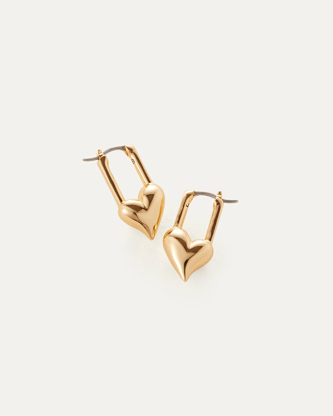 PADLOCK HEART HUGGIES (GOLD) - JENNY BIRD