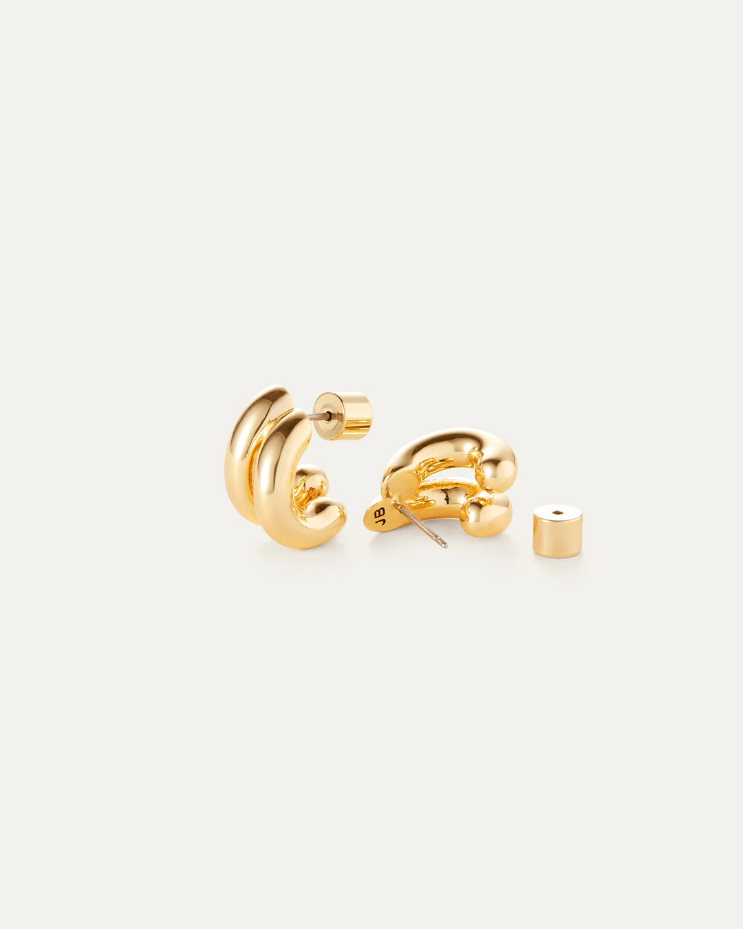 MINI FLORENCE EARRINGS (GOLD) - JENNY BIRD