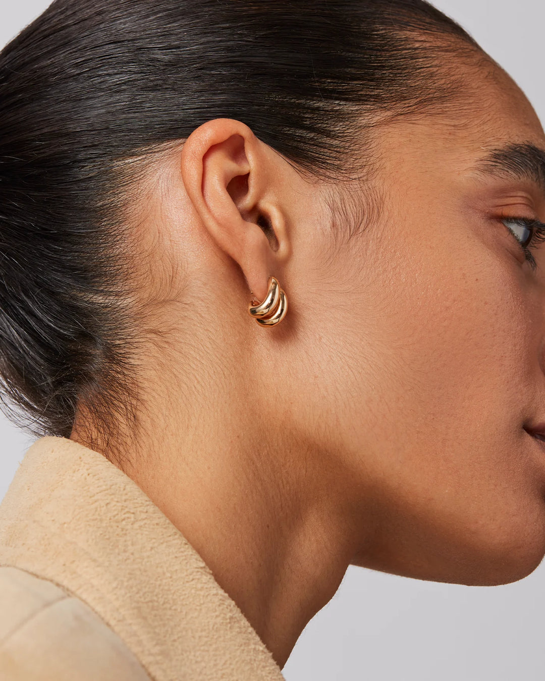MINI FLORENCE EARRINGS (GOLD) - JENNY BIRD