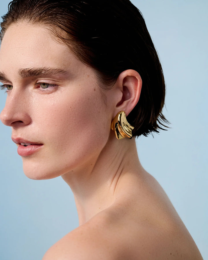 LYDIA EARRINGS (GOLD) - JENNY BIRD