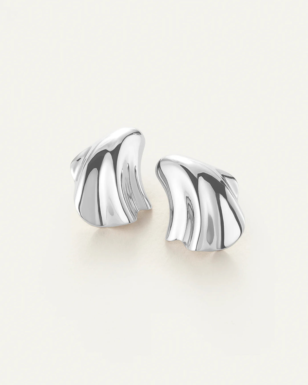LYDIA EARRINGS (SILVER) - JENNY BIRD