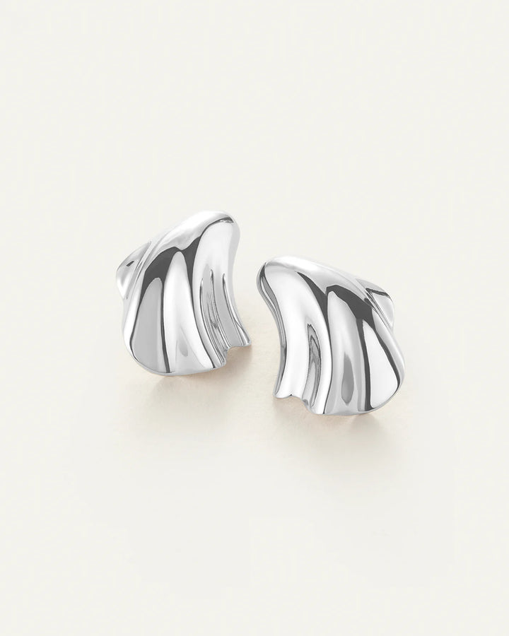 LYDIA EARRINGS (SILVER) - JENNY BIRD