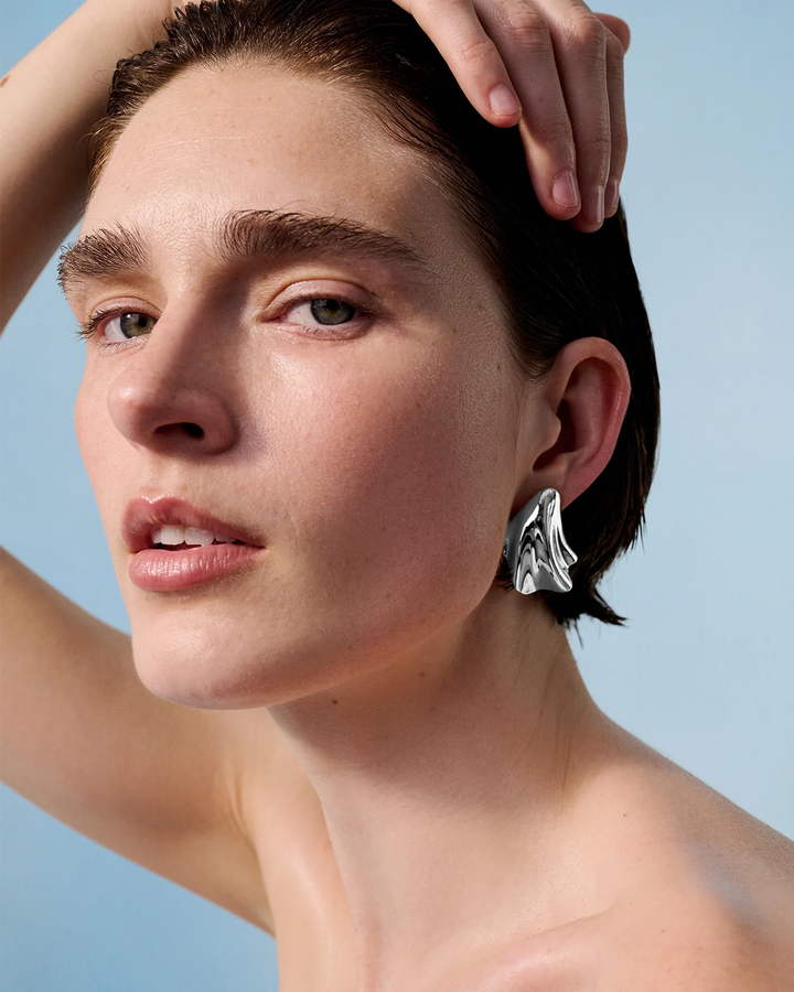 LYDIA EARRINGS (SILVER) - JENNY BIRD