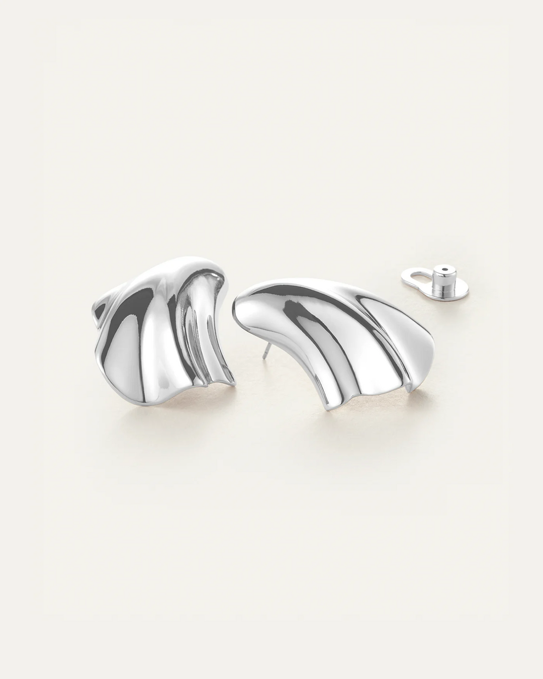 LYDIA EARRINGS (SILVER) - JENNY BIRD
