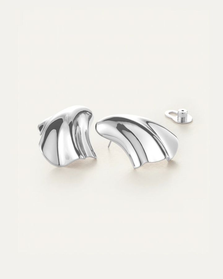 LYDIA EARRINGS (SILVER) - JENNY BIRD
