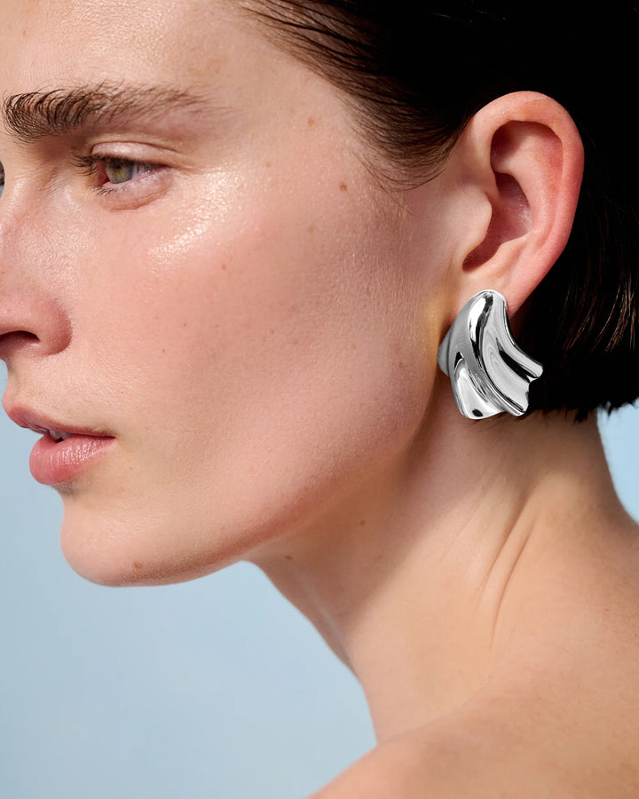 LYDIA EARRINGS (SILVER) - JENNY BIRD