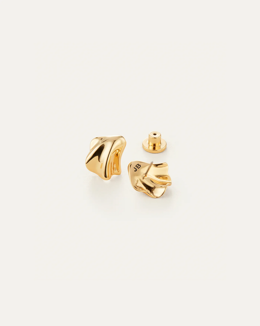 ZOE STUD EARRINGS (GOLD) - JENNY BIRD