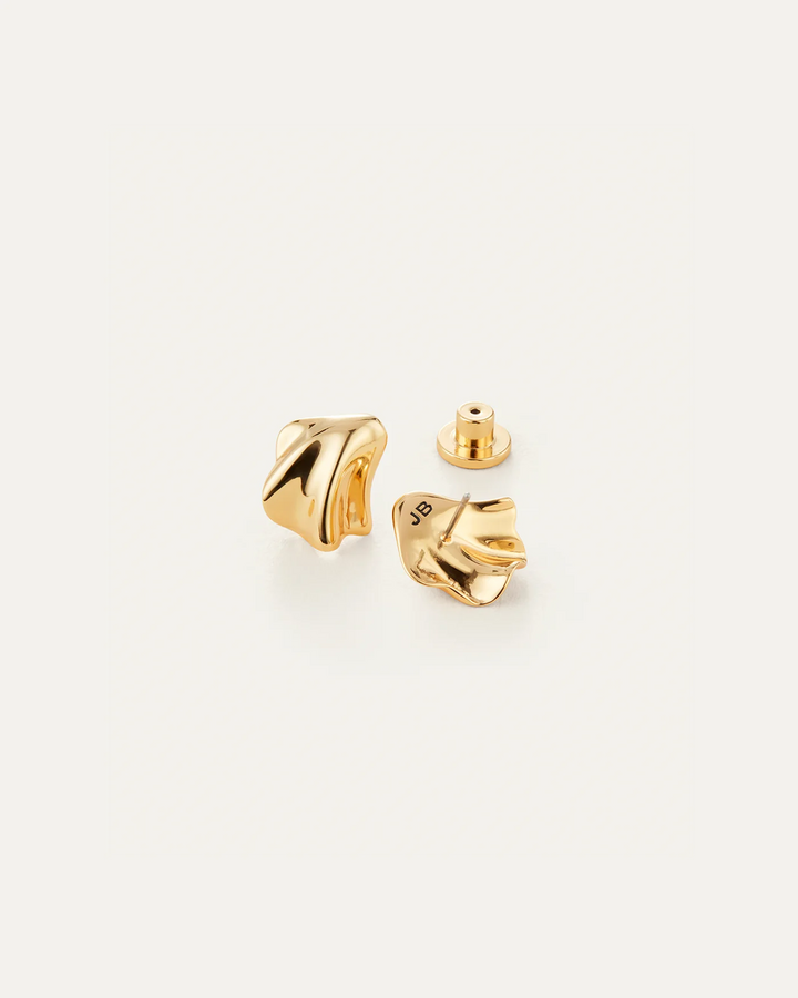 ZOE STUD EARRINGS (GOLD) - JENNY BIRD