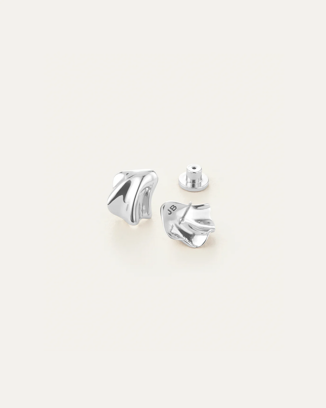 ZOE STUD EARRINGS (SILVER) - JENNY BIRD