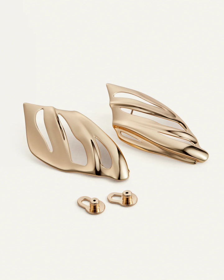 THE KITES EARRINGS (GOLD) - JENNY BIRD