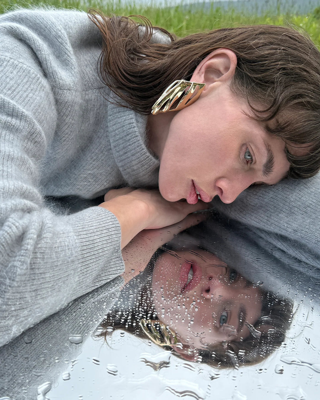 THE KITES EARRINGS (GOLD) - JENNY BIRD