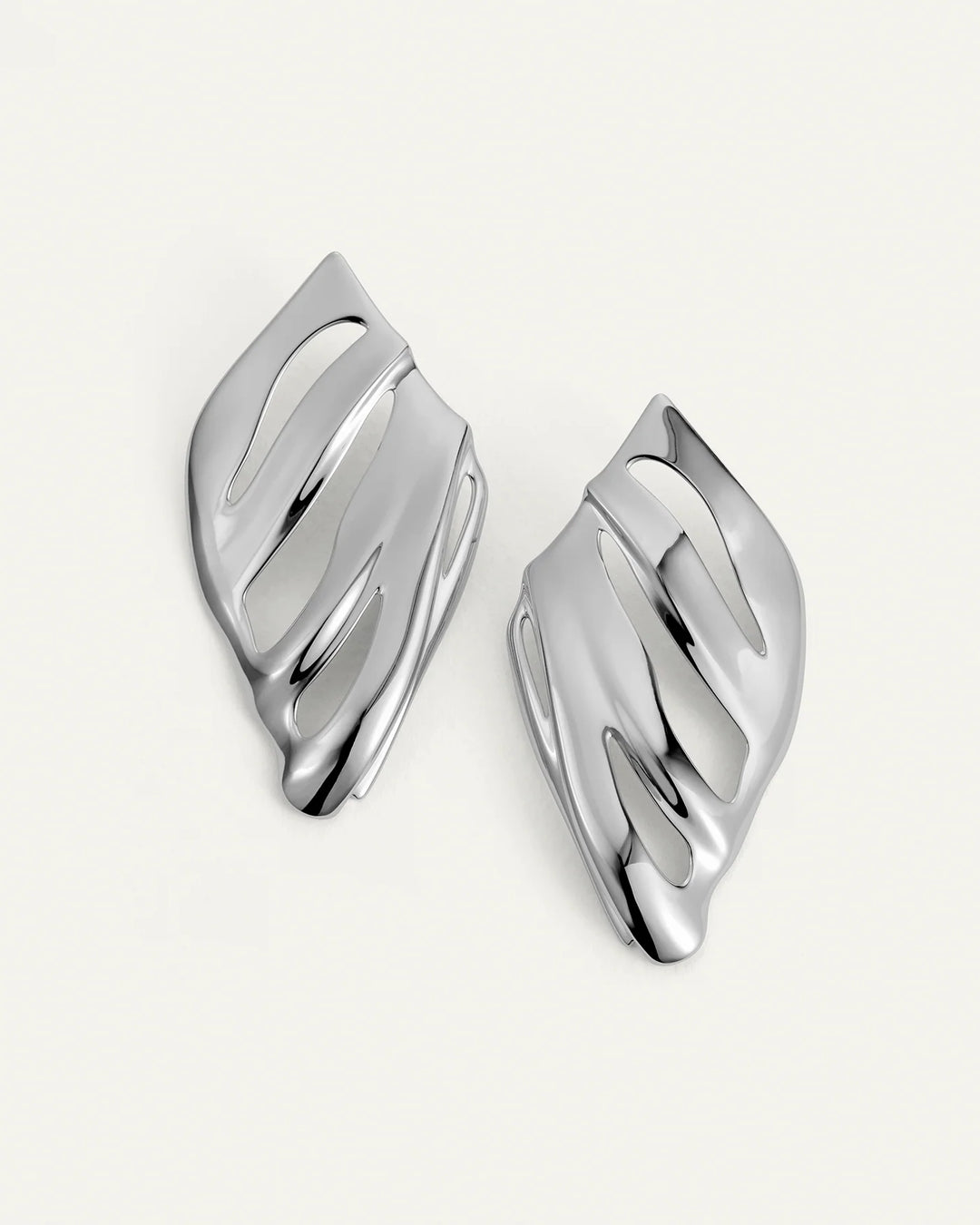 THE KITES EARRINGS (SILVER) - JENNY BIRD