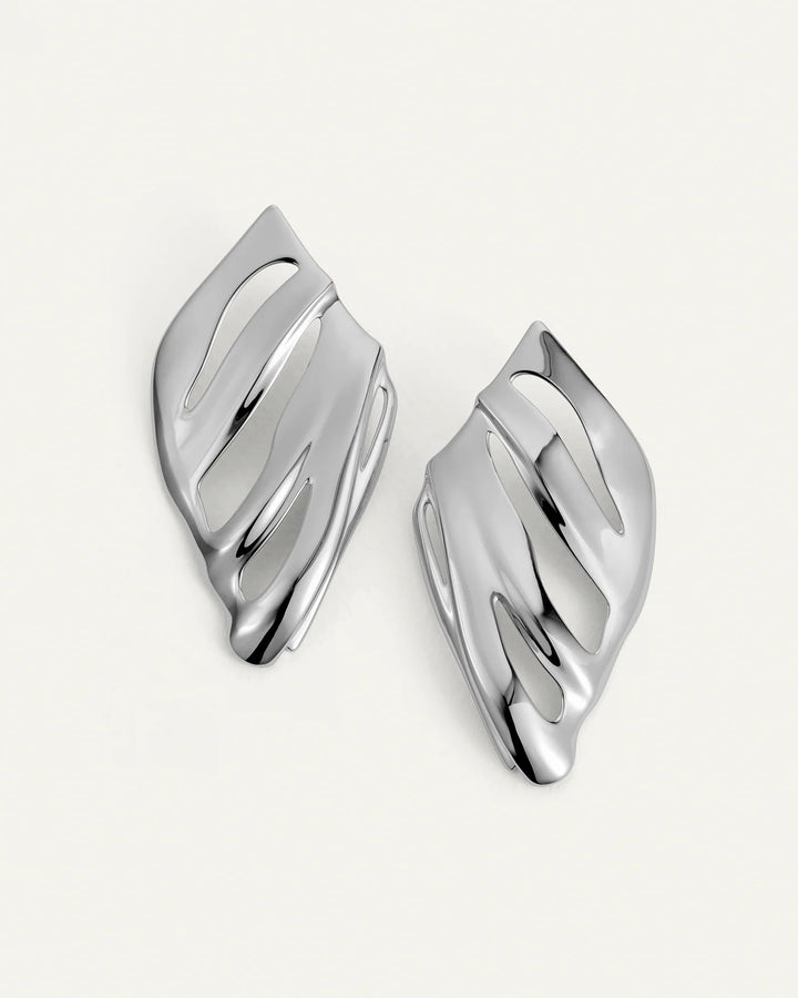 THE KITES EARRINGS (SILVER) - JENNY BIRD