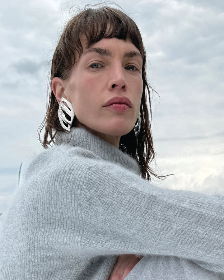 THE KITES EARRINGS (SILVER) - JENNY BIRD
