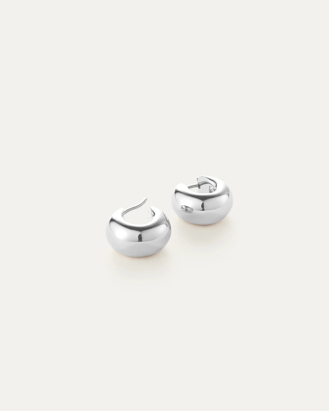 MINI TOME HOOPS (SILVER) - JENNY BIRD