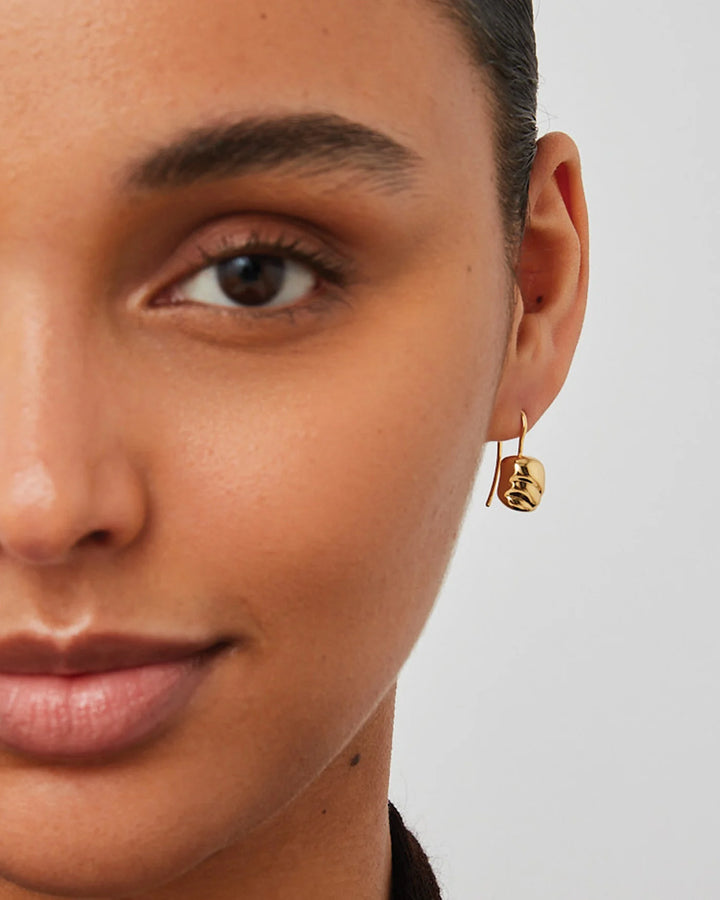 RUE DROP EARRINGS (GOLD) - JENNY BIRD