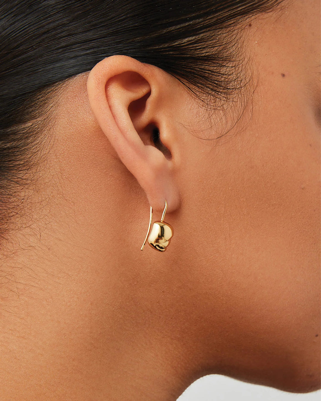 RUE DROP EARRINGS (GOLD) - JENNY BIRD