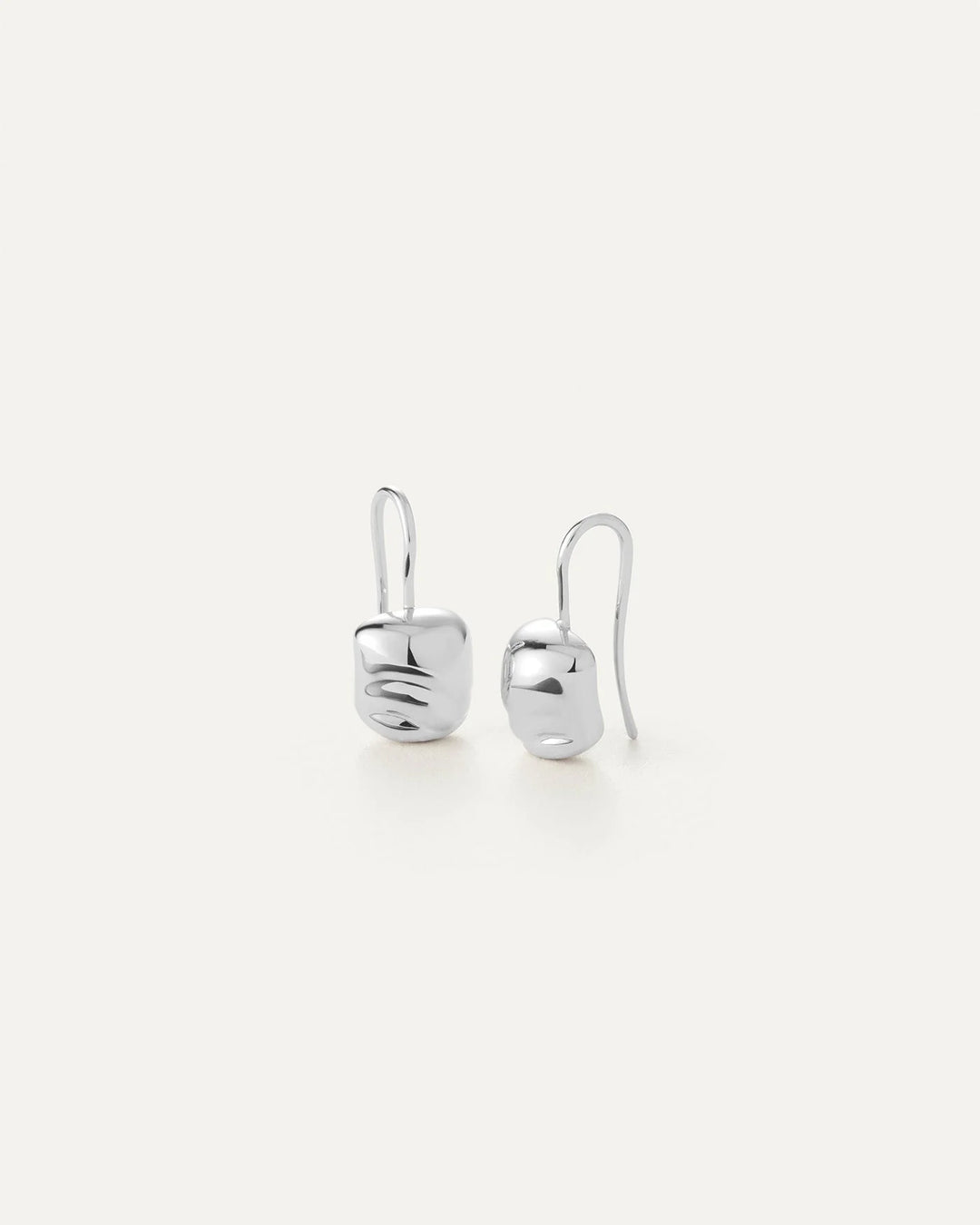 RUE DROP EARRINGS (SILVER) - JENNY BIRD