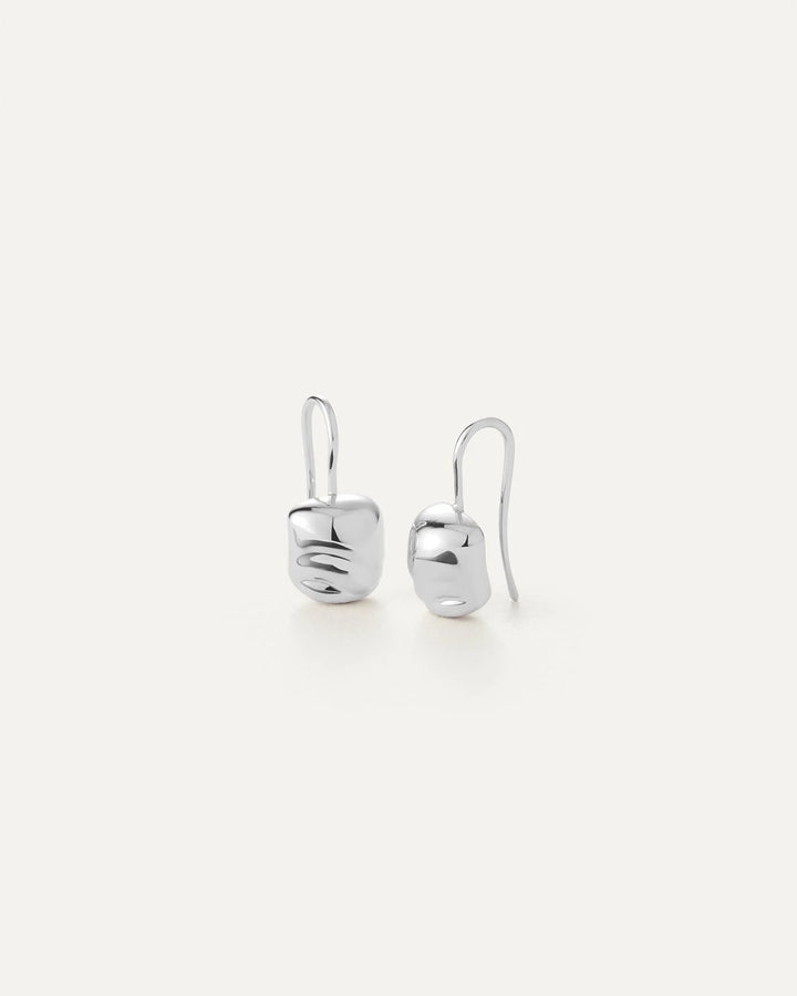 RUE DROP EARRINGS (SILVER) - JENNY BIRD
