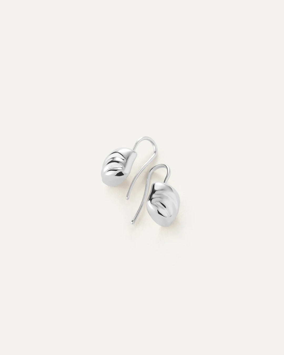 RUE DROP EARRINGS (SILVER) - JENNY BIRD