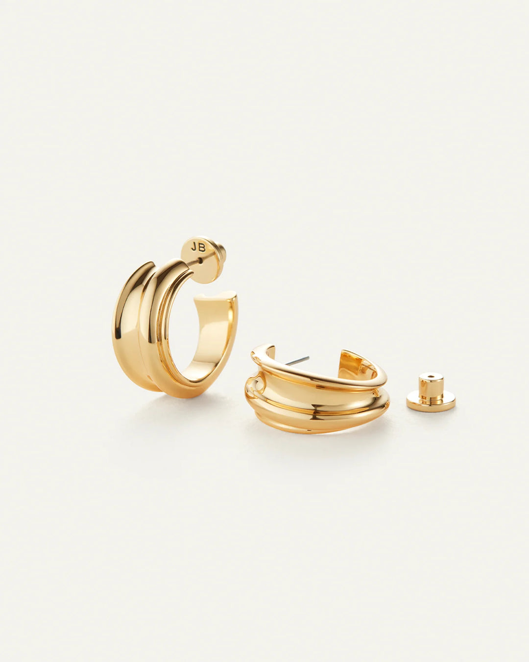 LENNON HOOPS (GOLD) - JENNY BIRD