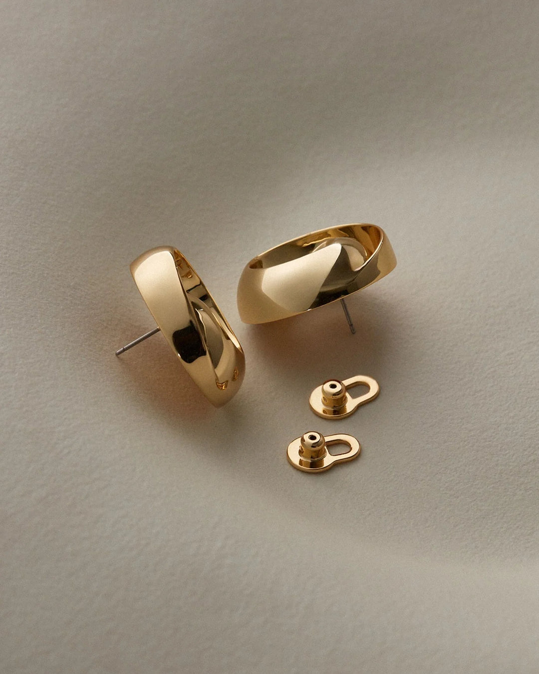 RENZO EARRINGS (GOLD) - JENNY BIRD