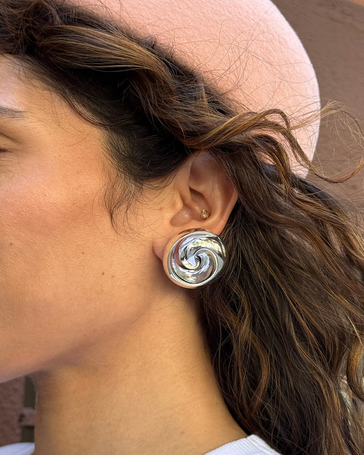 RENZO EARRINGS (SILVER) - JENNY BIRD