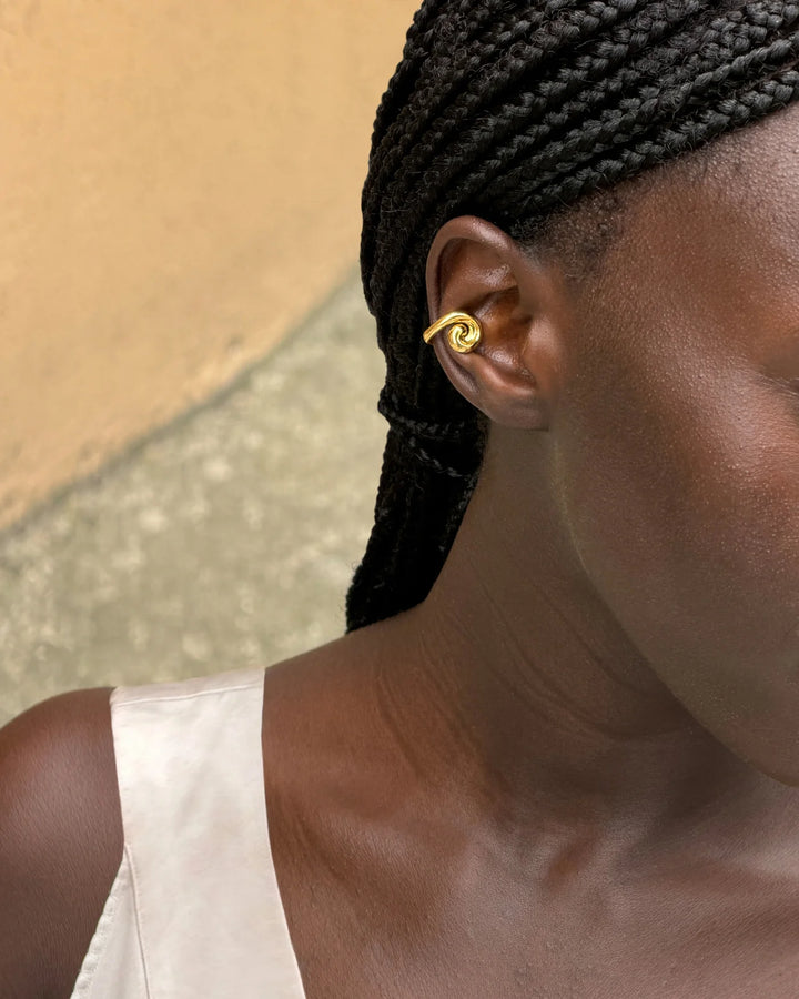 GIO EAR CUFF (GOLD) - JENNY BIRD