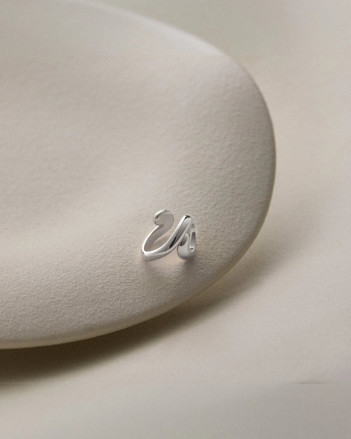 GIO EAR CUFF (SILVER) - JENNY BIRD
