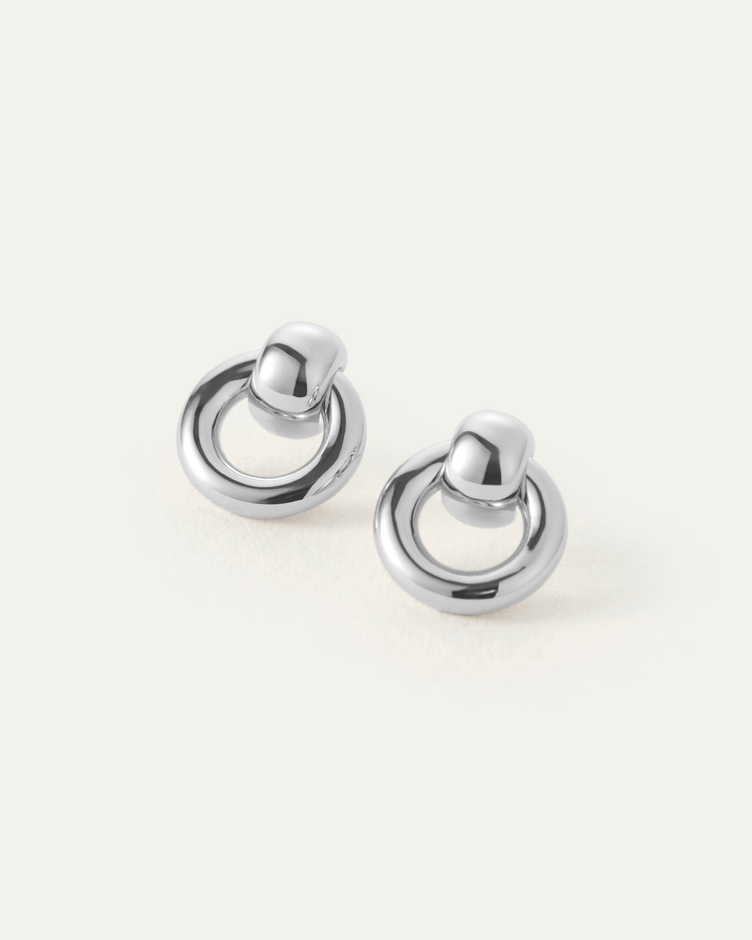 MINI PUFFY FAYE KNOCKERS (SILVER) - JENNY BIRD