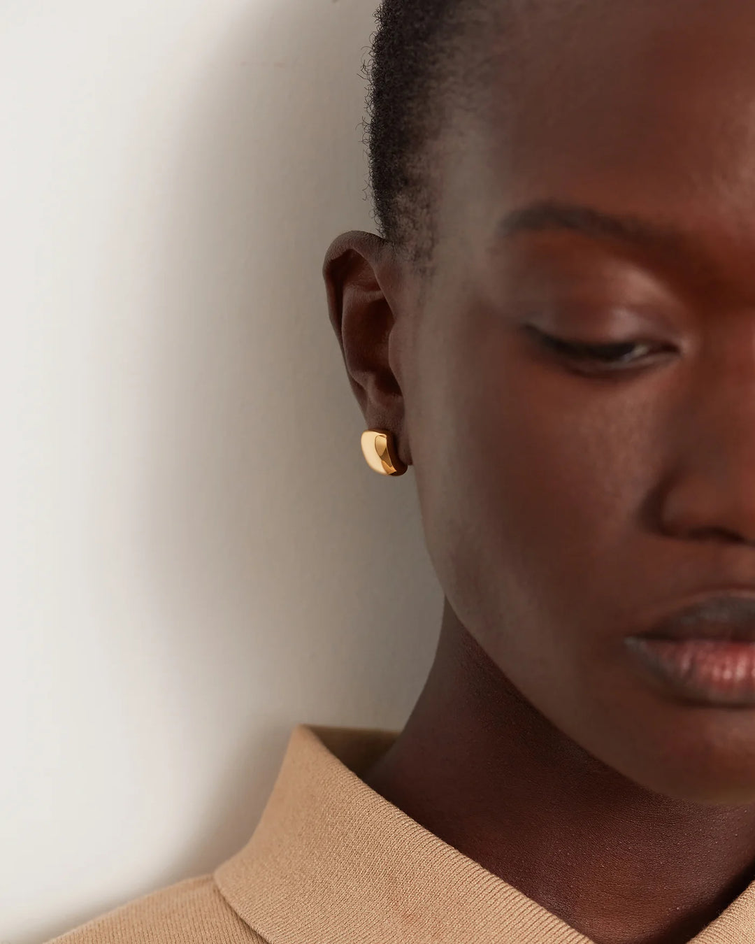 MINI TATE EARRING (GOLD) - JENNY BIRD