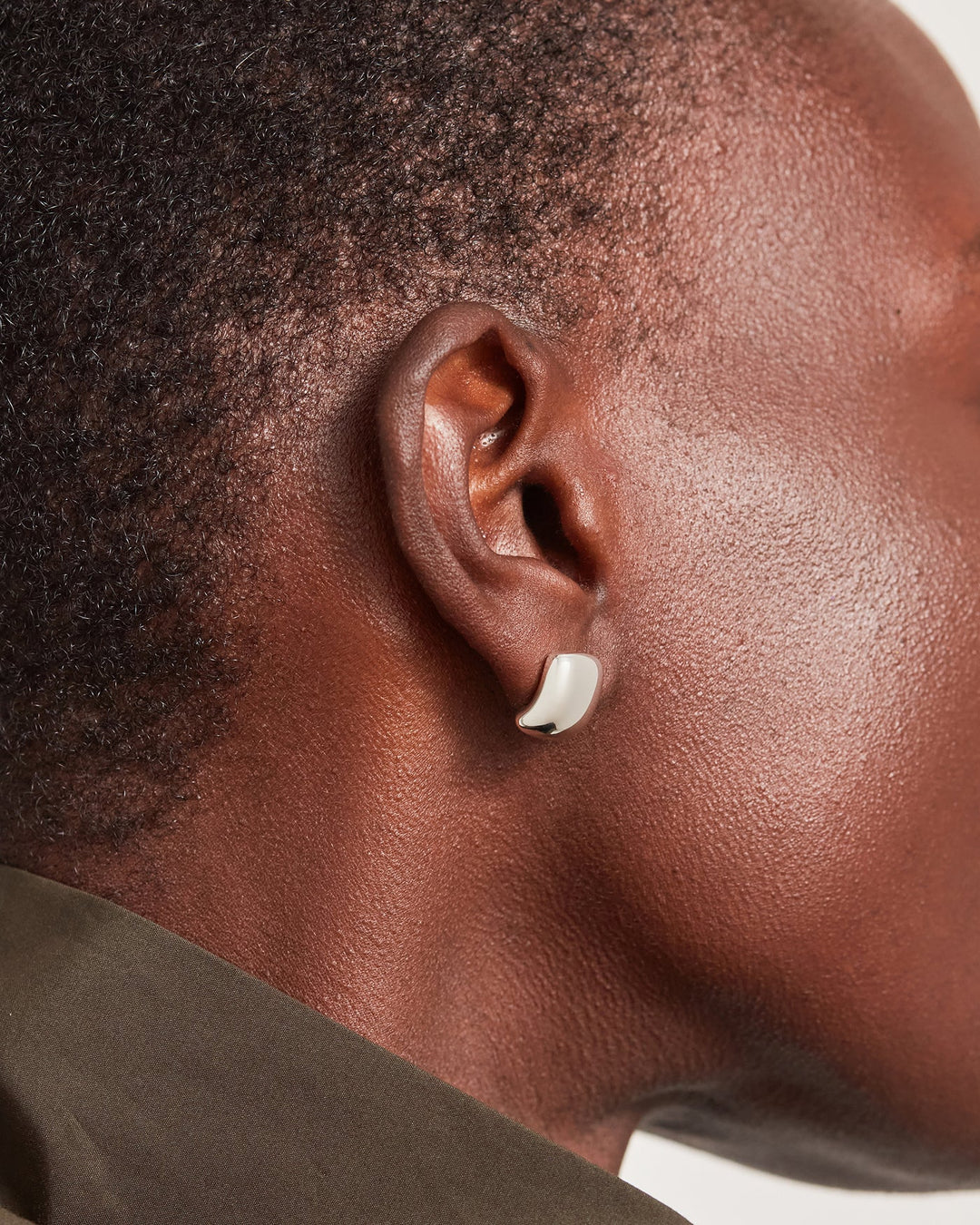 MINI TATE EARRING (SILVER) - JENNY BIRD