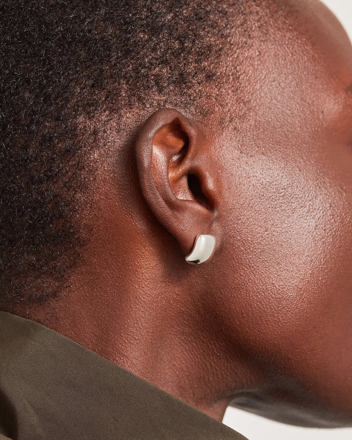 MINI TATE EARRING (SILVER) - JENNY BIRD
