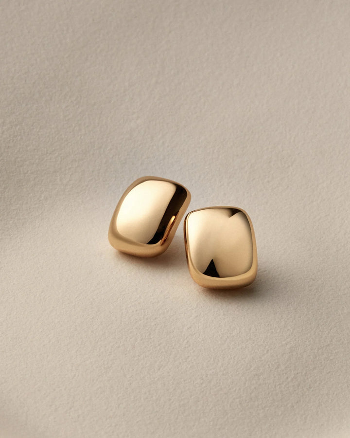 SMALL TATE EARRING (GOLD) - JENNY BIRD
