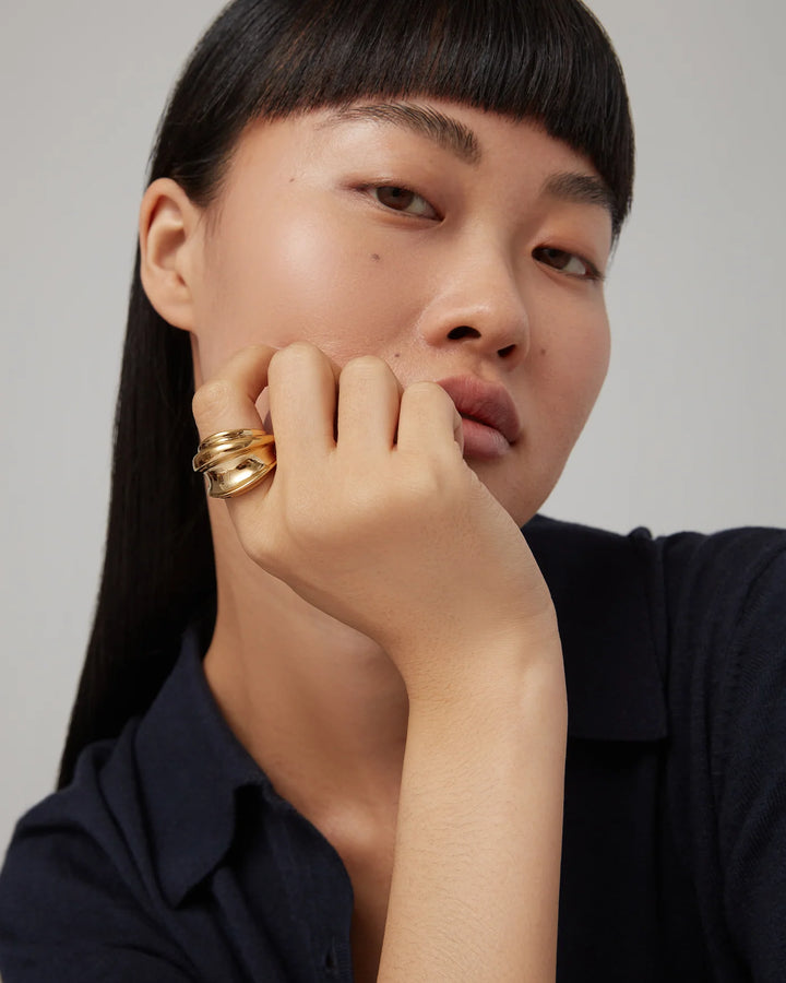 LEONA RING (GOLD) - JENNY BIRD