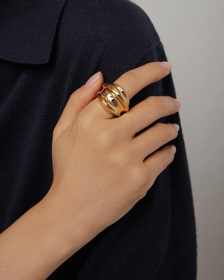 LEONA RING (GOLD) - JENNY BIRD