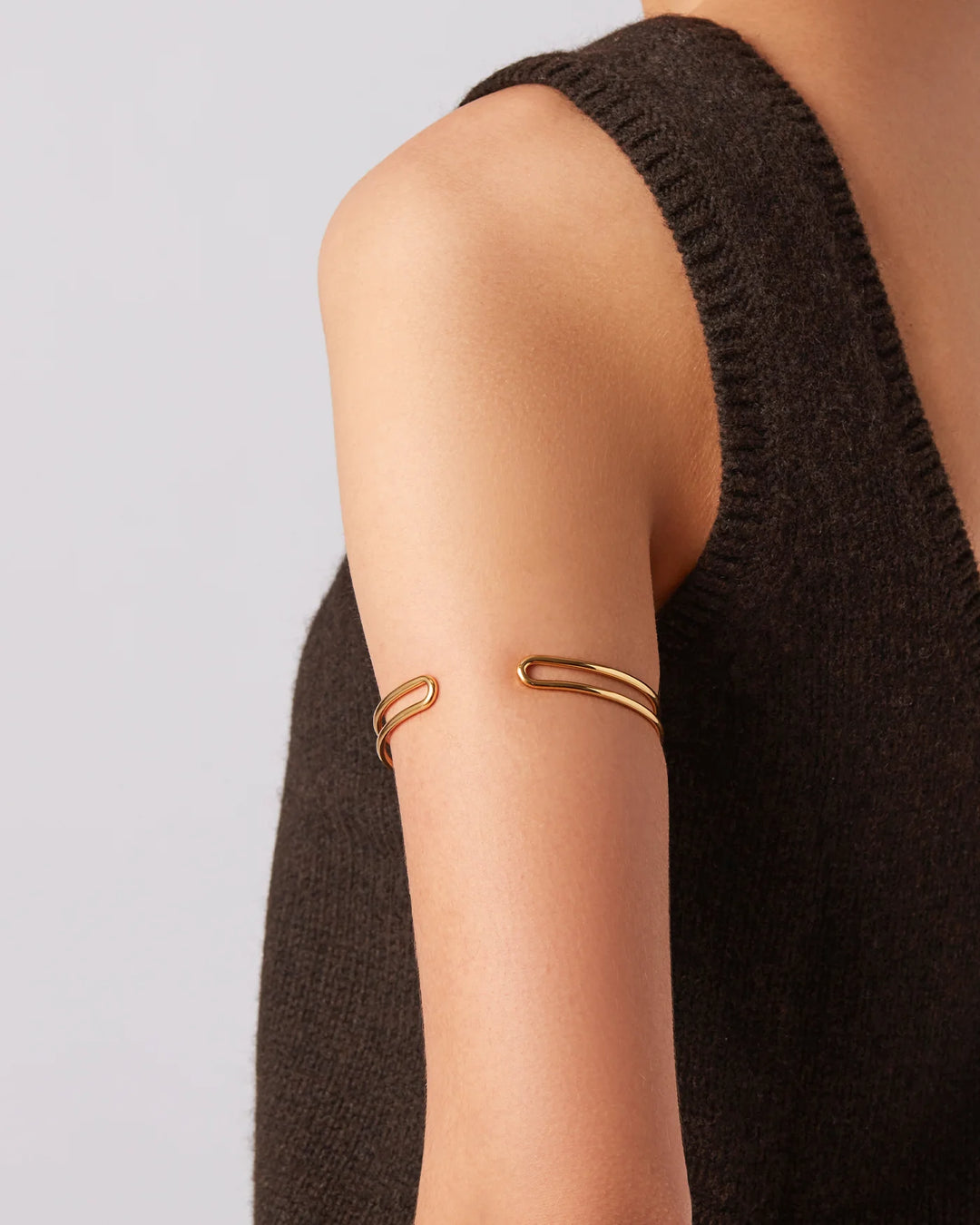 YAYA ARM CUFF LARGE (GOLD) - JENNY BIRD