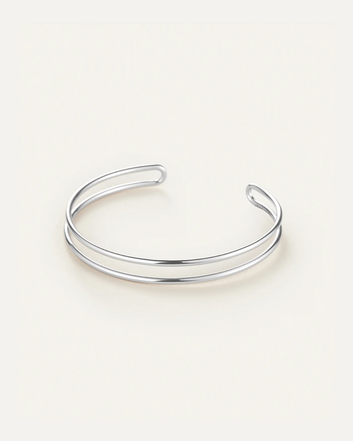 YAYA ARM CUFF (SILVER) - JENNY BIRD
