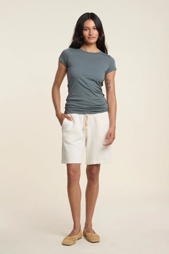 LUE SWEATSHORT (BEACH) - VELVET