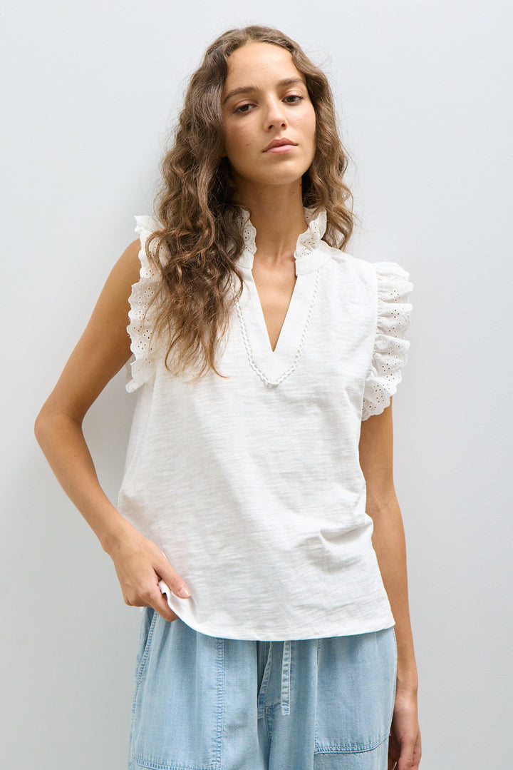 JODIE TOP (OFF WHITE) - MELISSA NEPTON
