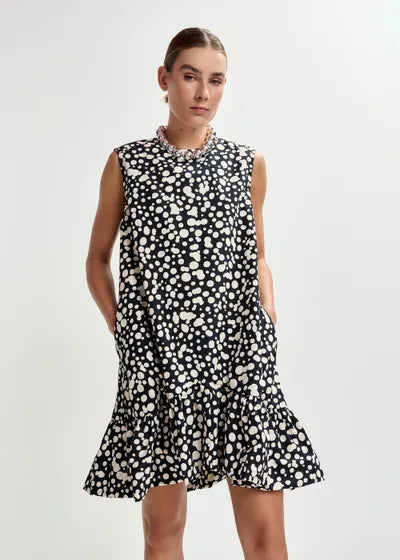 JONKEL 101 DOTS DRESS - ESSENTIEL ANTWERP