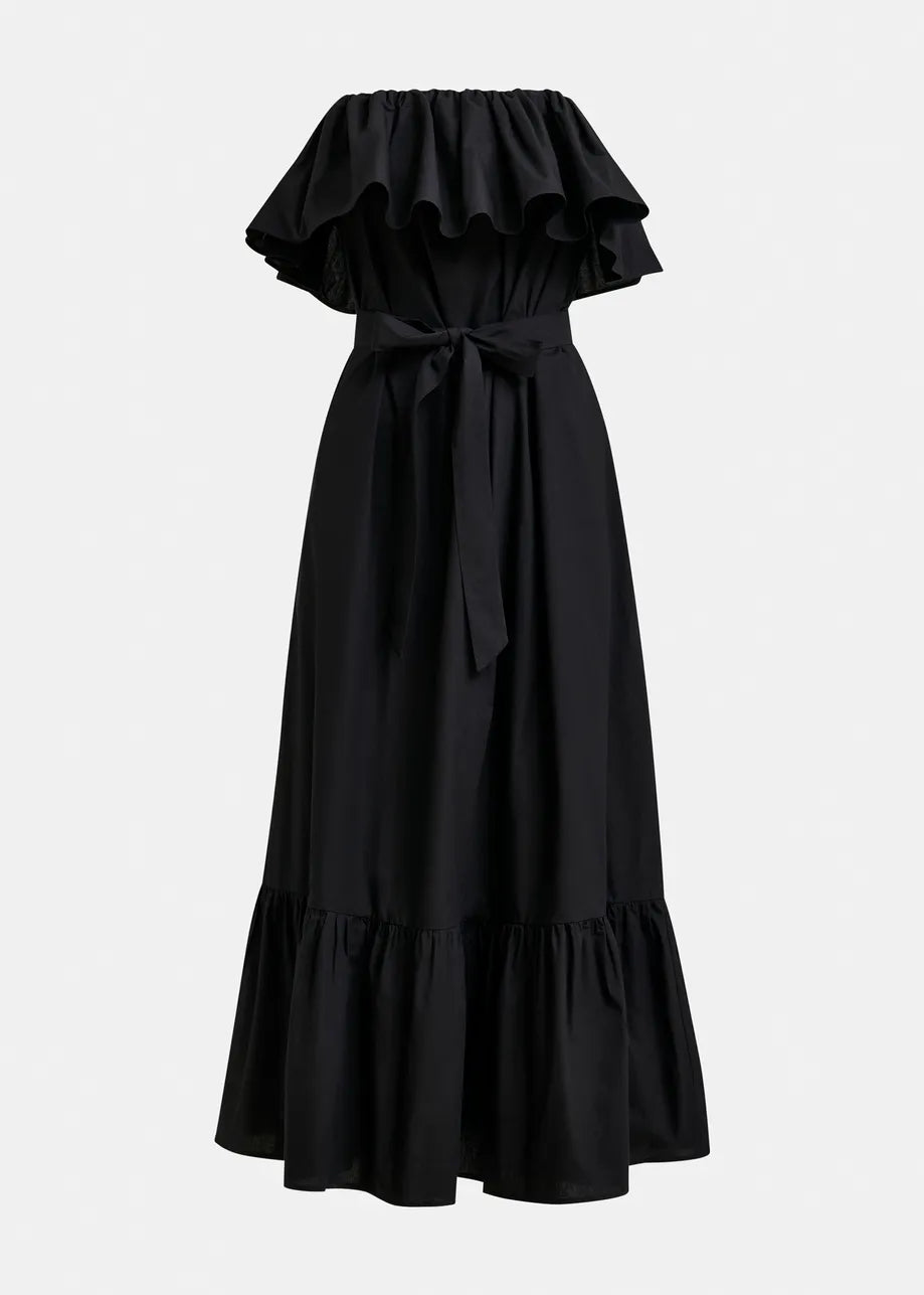 JOYCE CATCHING Z'S DRESS (BLACK) - ESSENTIAL ANTWERP