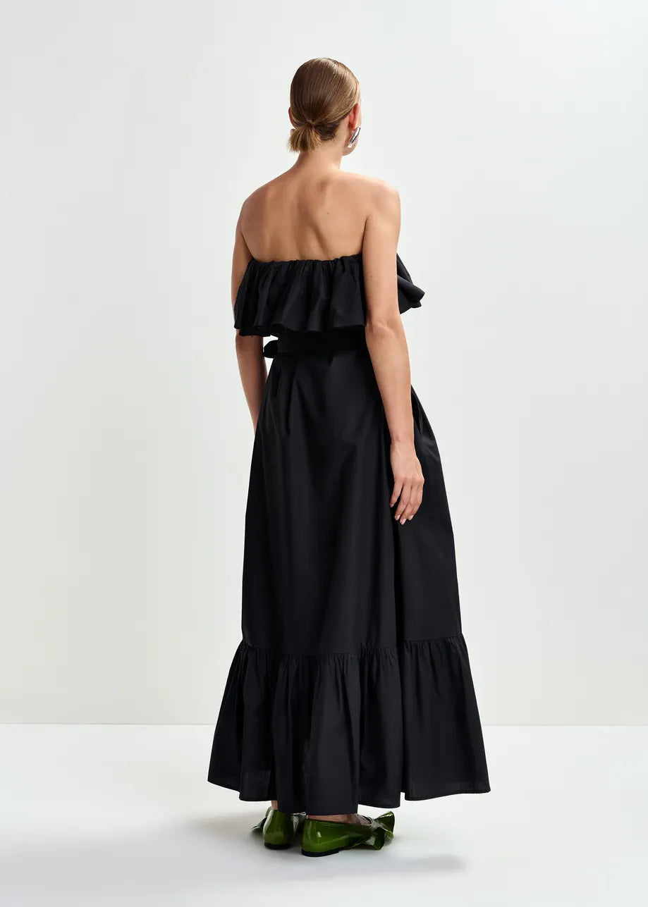 JOYCE CATCHING Z'S DRESS (BLACK) - ESSENTIAL ANTWERP
