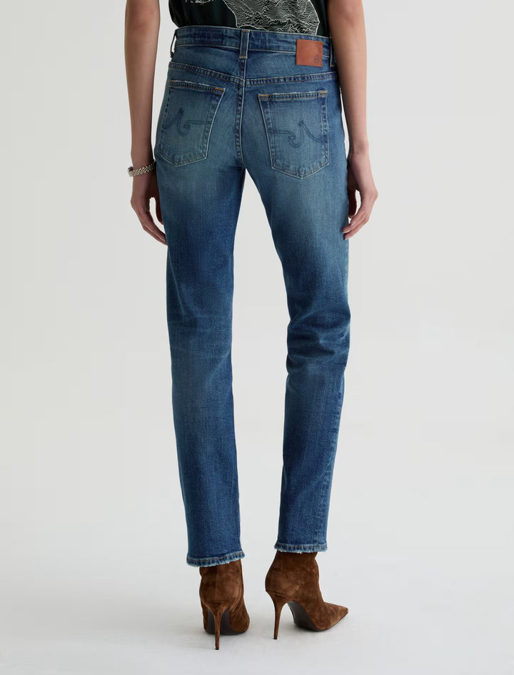 SANDRA LOW RISE STRAIGHT LEG (10 YEARS ILLIAD) - A.G. DENIM
