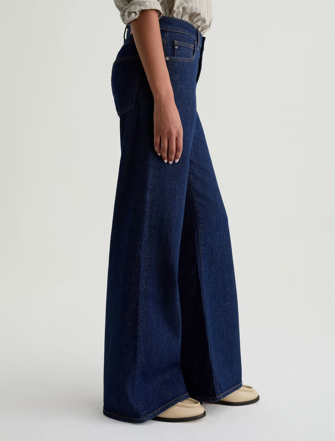 SAIGE WIDE LEG (SYMMETRY) - A.G DENIM