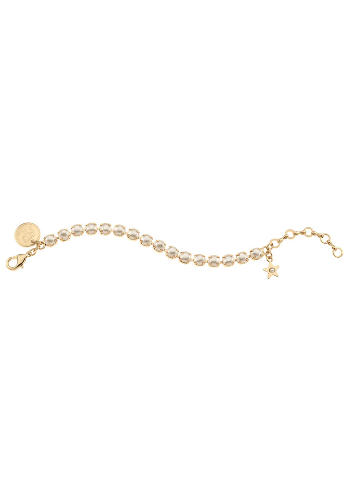 BIRTHSTONE BRACELET (JUNE/PEARL) - REBEKAH PRICE