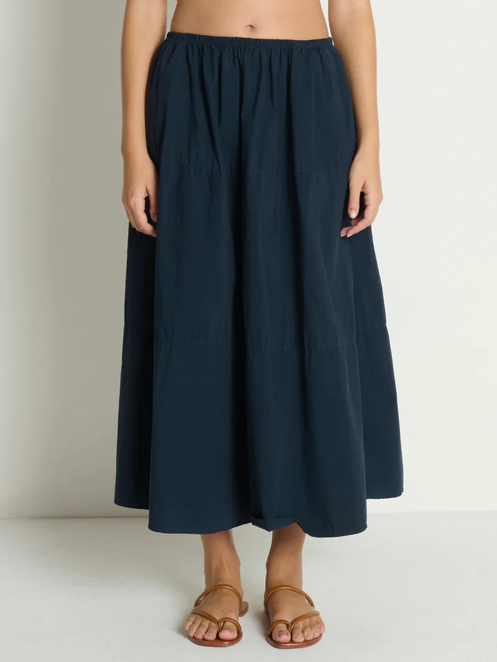 KARIN TIERED SKIRT (NIGHT SKY) - NATION