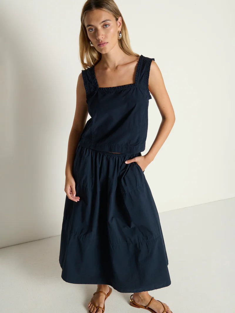 KARIN TIERED SKIRT (NIGHT SKY) - NATION